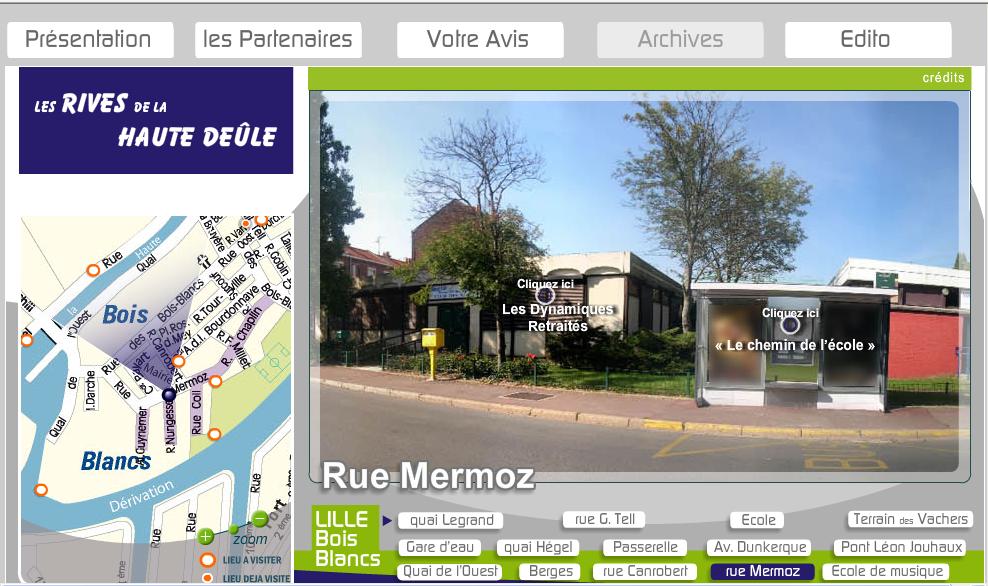 Visite Virtuelle du quartier des Bois Blancs à Lille