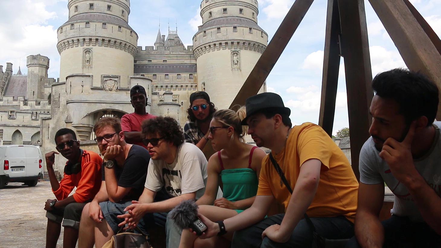 Atelier itinérant château de Pierrefond 2017