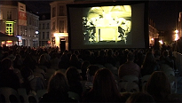 10eme ciné concert à Lille, parvis de la treille, fête de la musique